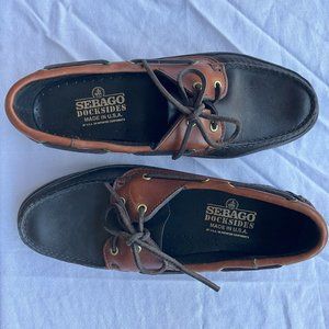 Two-Tone Sebago Docksides, Women's size 9
